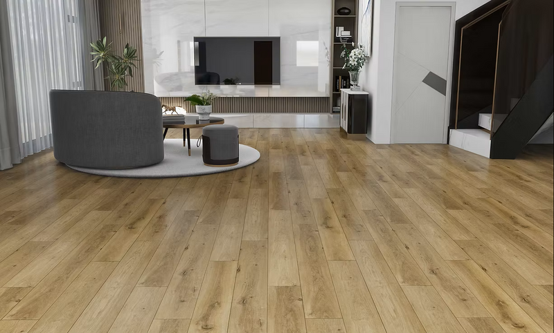 $5.49/sq. ft. ($82/Box)  Vinyl 11 Collection "Night Freeze" with Attached Underlayment