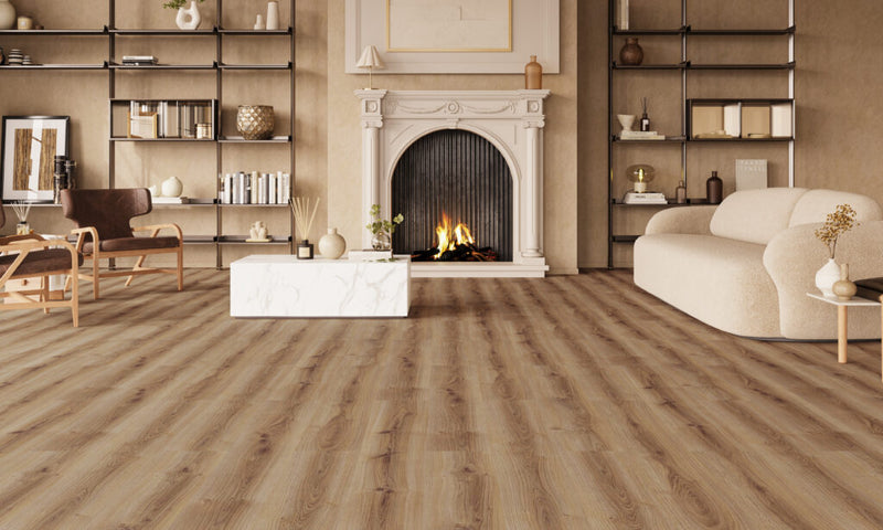 $2.39/sq. ft. ($48.23/Box) ArtFloor Privilege "Authentic Oak" 12mm Water Resistant Laminate Flooring
