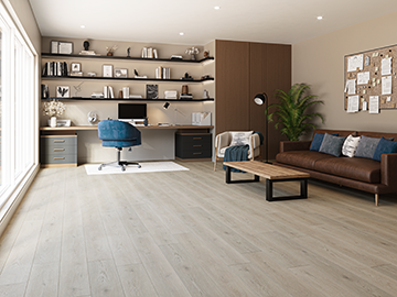 $4.39/sq. ft. ($77.74/Box)  Cushion Tech Vinyl Plank "AUGUSTA" with Attached Underlayment