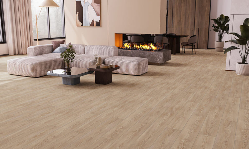 $2.39/sq. ft. ($48.23/Box) ArtFloor Privilege "Danube Oak" 12mm Water Resistant Laminate Flooring