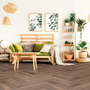 $3.59/sq. ft. ($47.85/Box) Herringbone "FERRARA" 8 mm Laminate Flooring