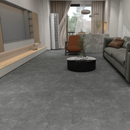 $3.69/sq. ft. ($88.56/Box)  Vinyl Tile "TERRAZZO GREY" with Attached Underlayment