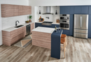 6.5mm Vinyl Flooring Prescott "Whitfield Gray" Click Lock Attached Pad