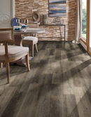 5mm Rigid Core LVT Vinyl Flooring Cyrus "Wolfeboro" Click Lock Attached Pad