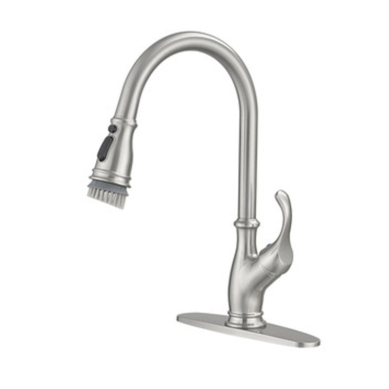 Brushed Nickel Single-Handle Kitchen Faucet 1176-33N