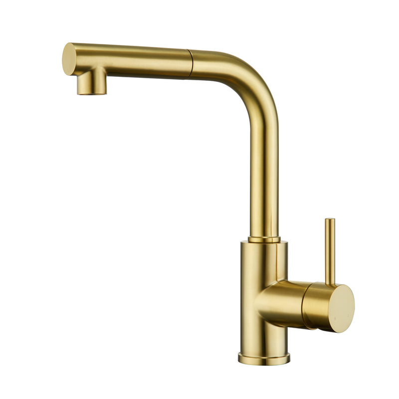 Gold Single-Handle Kitchen Faucet 200064GD