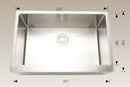 203626 Farmhouse/Apron Stainless Steel Kitchen Sink