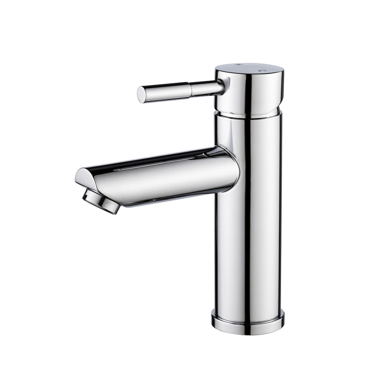 Chrome 1 Hole Single-Handle Bathroom Faucet B20401012