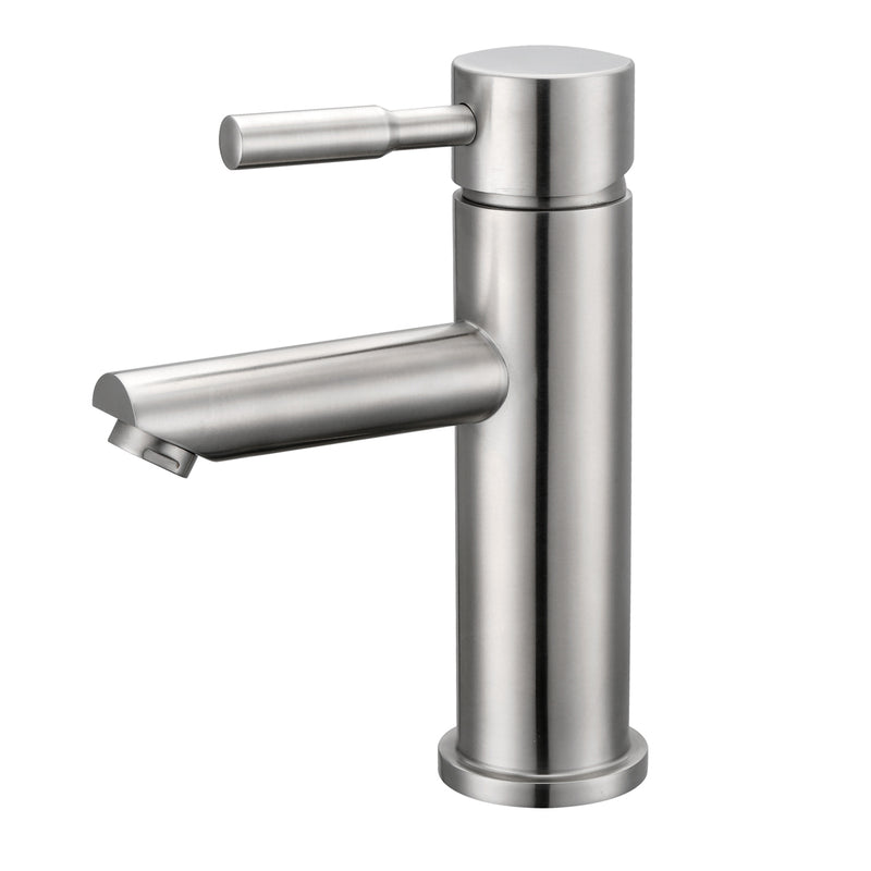 Brushed Nickel 1 Hole Single-Handle Bathroom Faucet B20401162