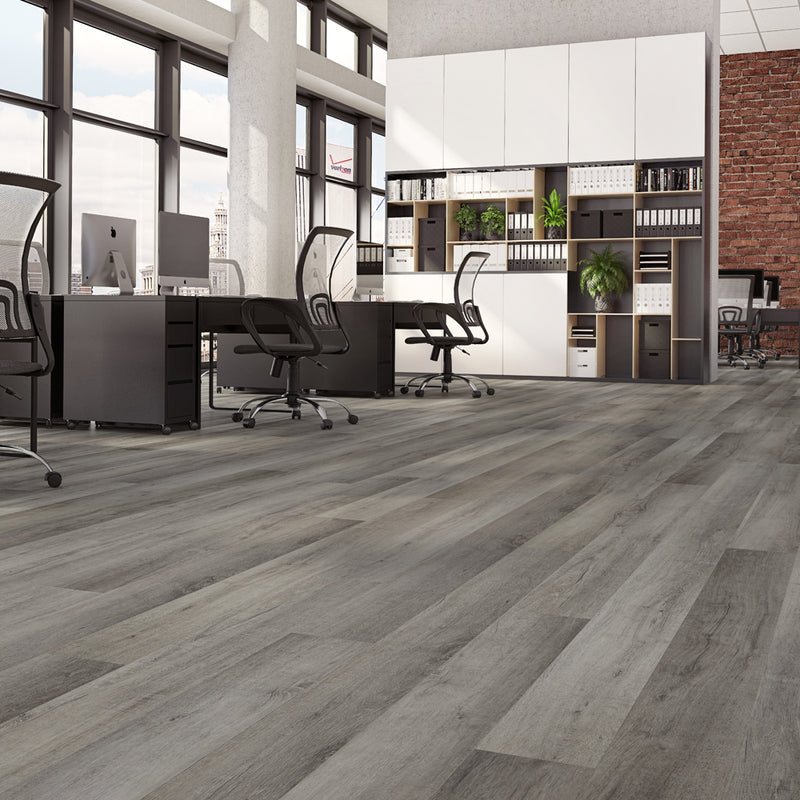 $3.29/ sq. ft. ($76.68/Box) Vinyl Plank "BATHSHEBA" with Attached Underlayment