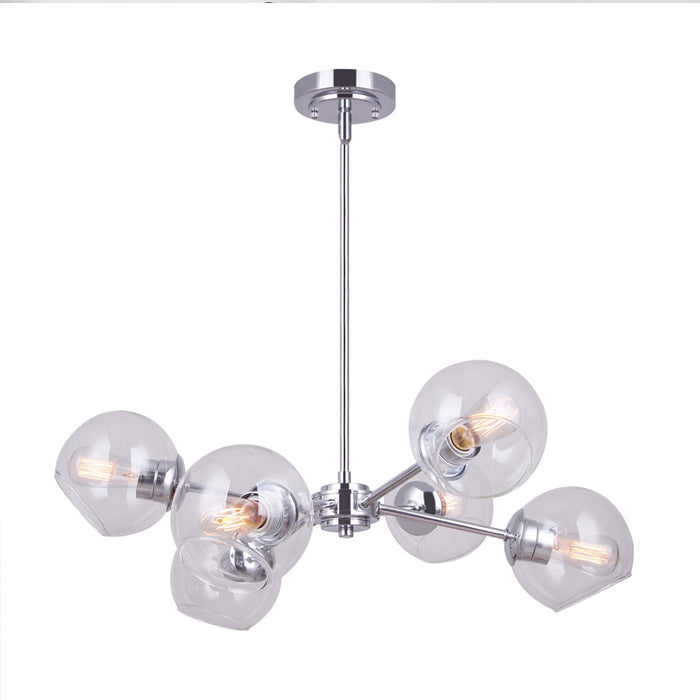 CAMBRY Chandelier (chrome)