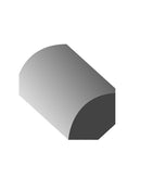 Quarter Round Shoe Moulding 17 mm x 17 mm x 8’ Wood Primed FHQ-1717