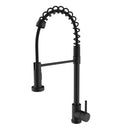 Matt Black Single-Handle Kitchen Faucet K102E01311