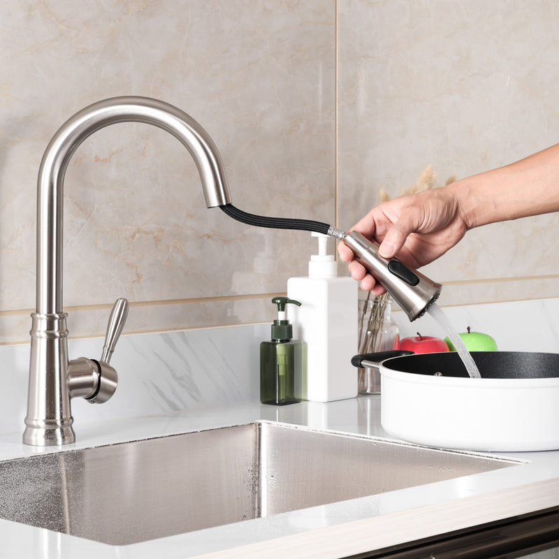 Chrome Single-Handle Kitchen Faucet K532A01011