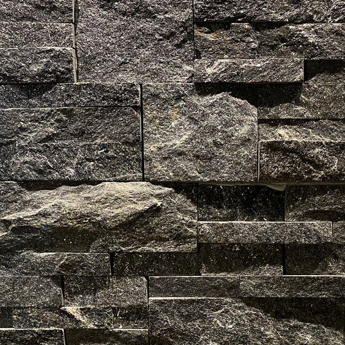 Midnight Black - Stone Tile Quartzite Ledge