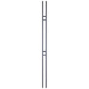 STAIR BALUSTER PTM44B 1/2″SQ. MODERN TUBULAR PANEL 2 1/4″ X 44″ – SATIN BLACK