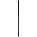 STAIR BALUSTER  MSBLANK35B 1/2″SQ. PLAIN TUBULAR BAR 35″ – SATIN BLACK