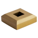 STAIR BALUSTER SHOE SSSH1239G 1/2″SQ. STAINLESS STEEL SHOE 39mm W X 1/2″H – GOLD