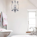 VANESSA Chandelier (chrome with crystal)