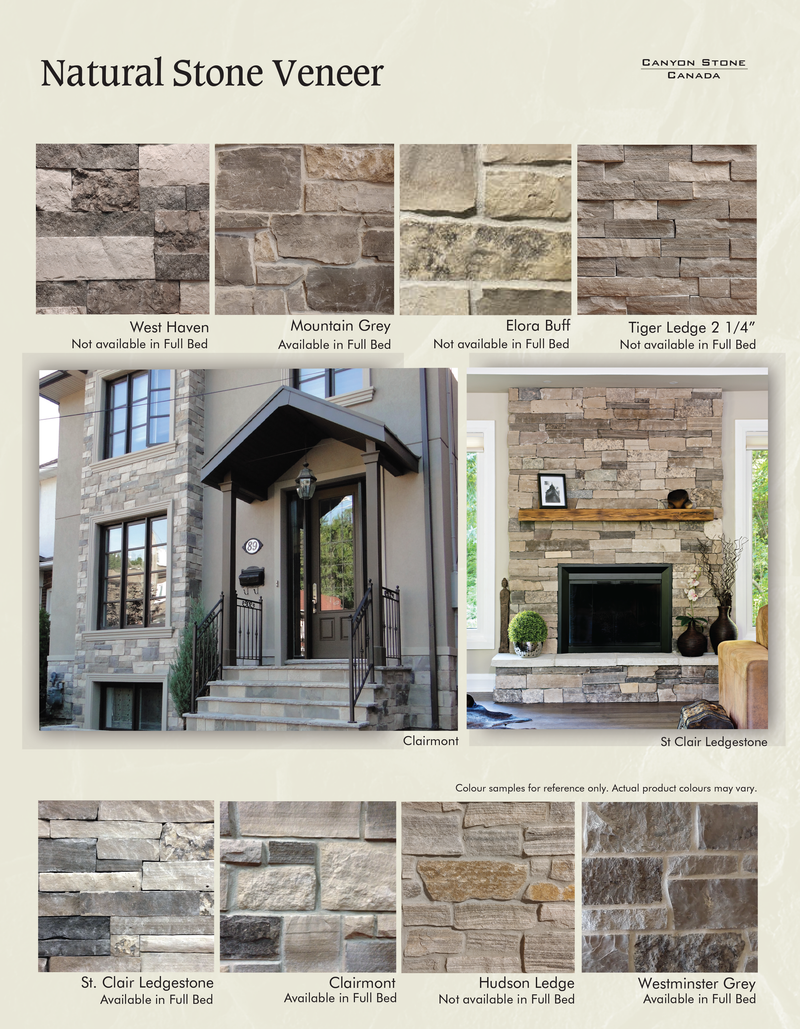 Westcoast Ledgestone - Natural Stone Veneer