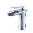 Chrome 1 Hole Single-Handle Bathroom Faucet 130-11C